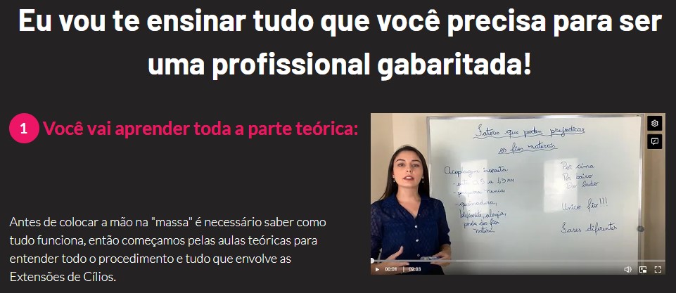 curso viver de cilios