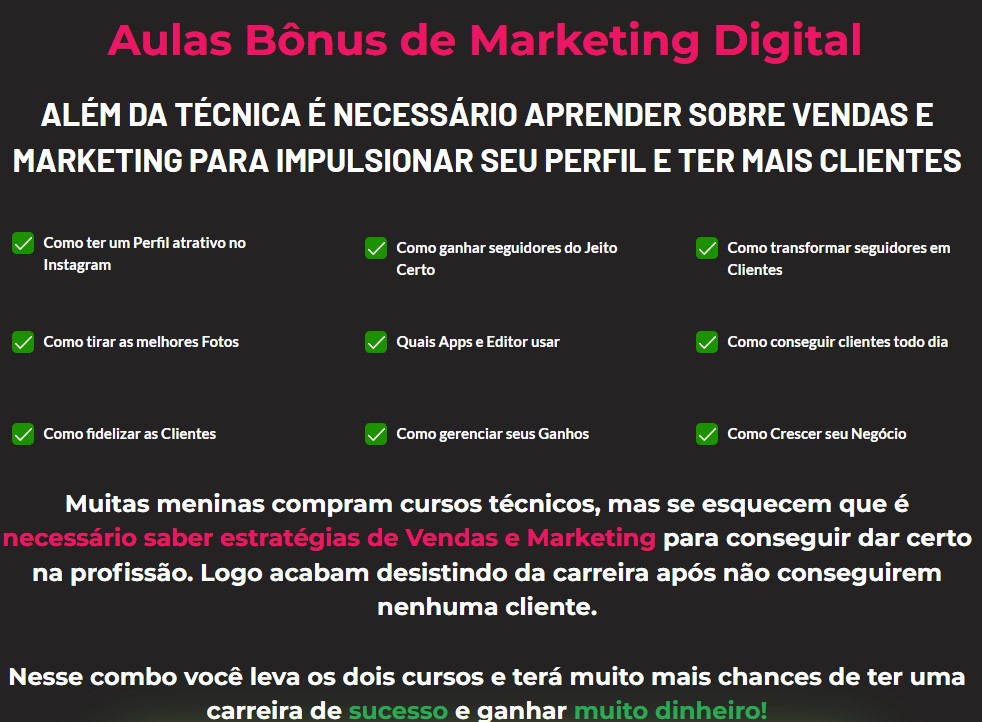 curso viver de cilios