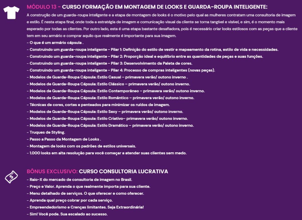 formula estilo e imagem