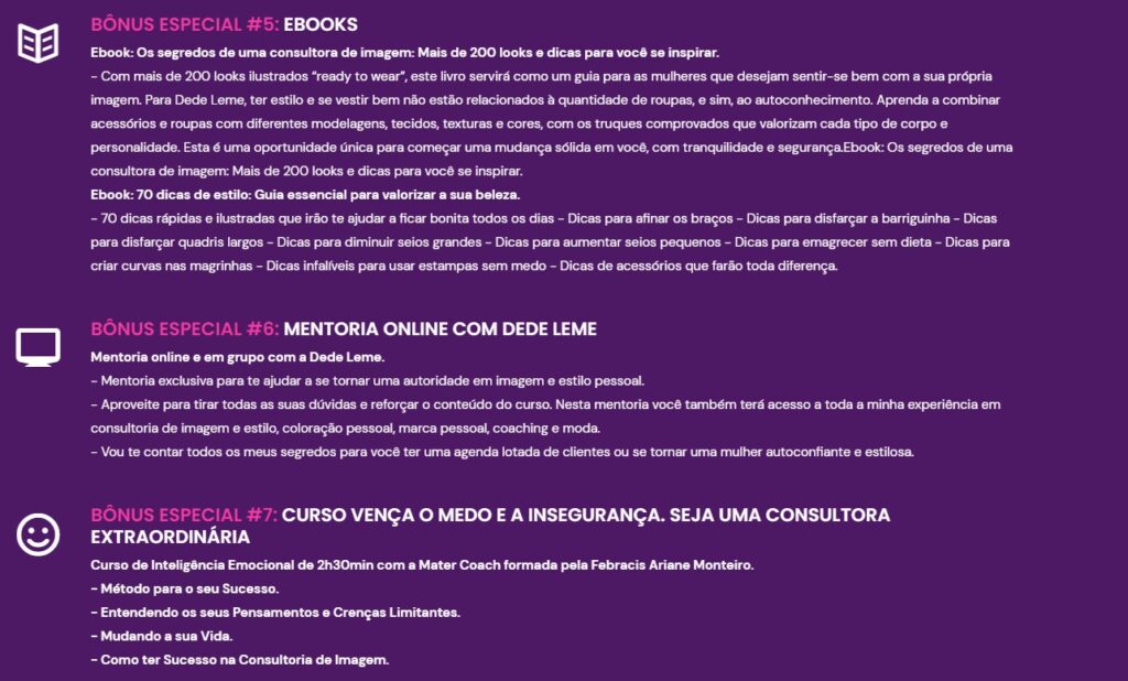 formula estilo e imagem