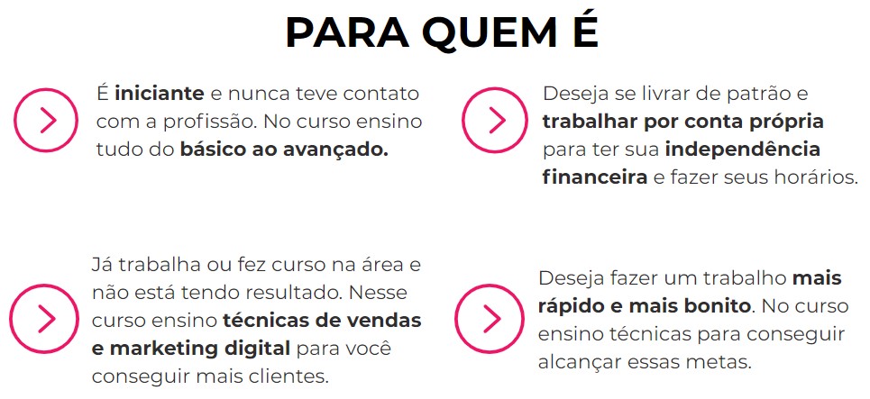 curso viver de cilios